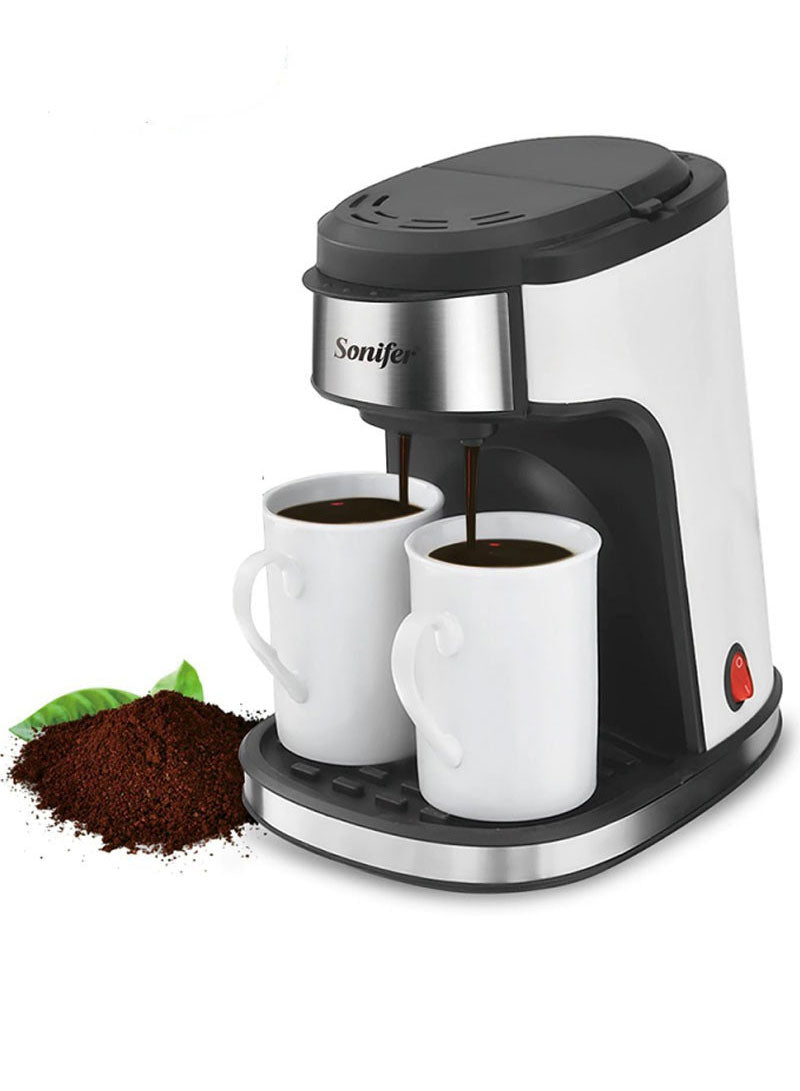 Double Drip Coffee Maker With 2 Cups - Sonifer.