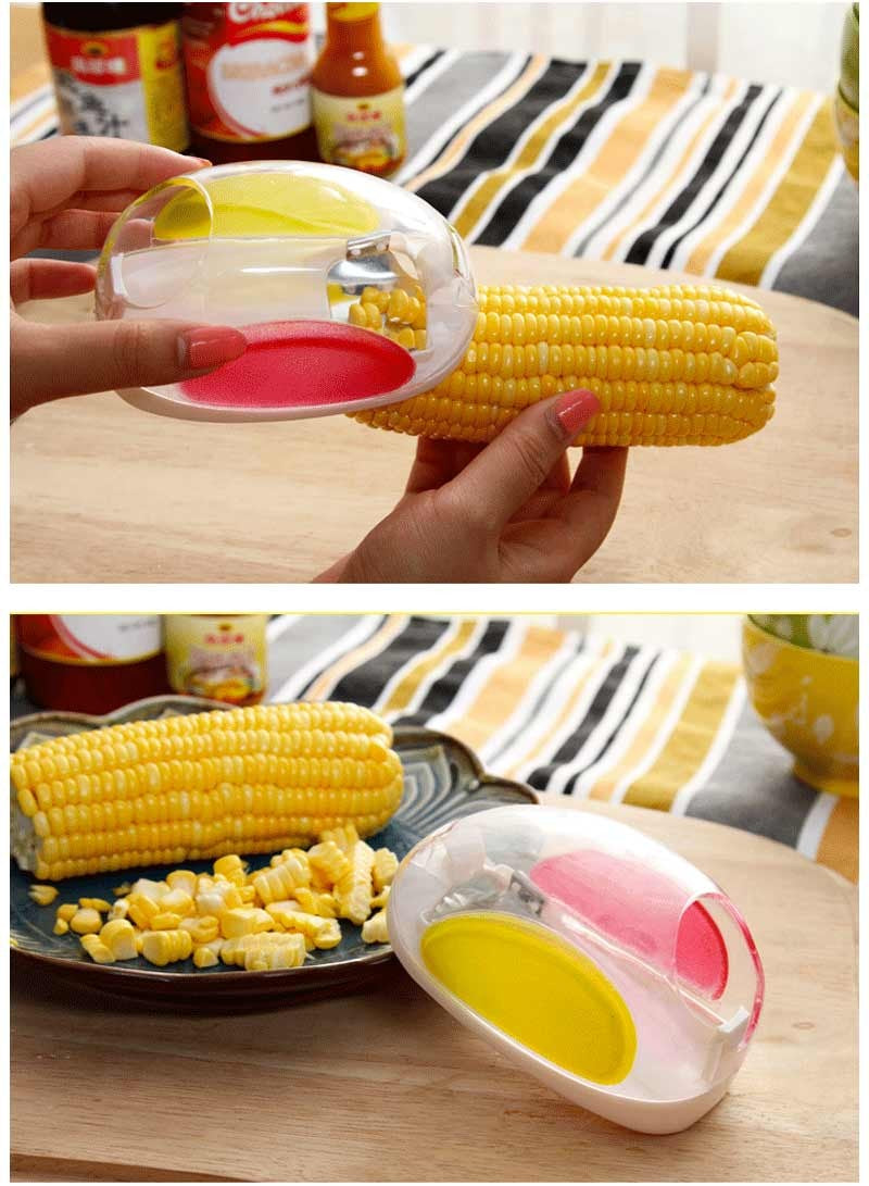 Effortless Corn Stripper.