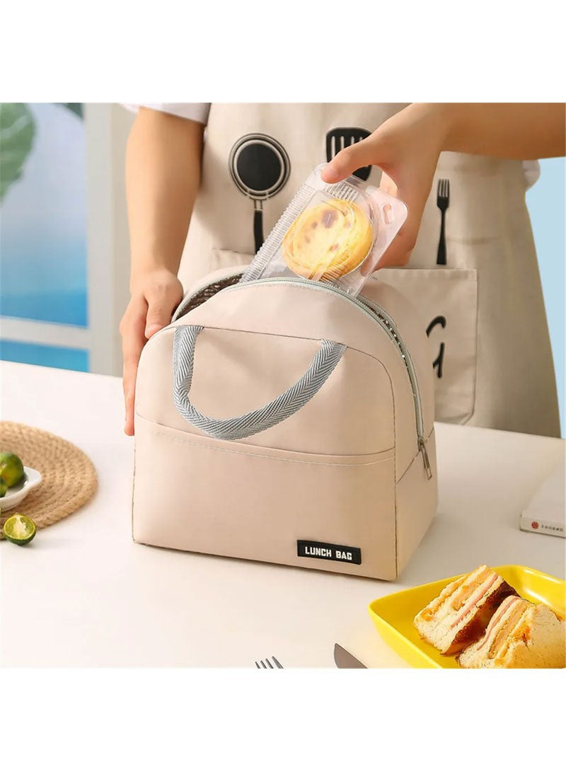 Waterproof Polyester Insulated Cooler Lunch Bag For Work & School