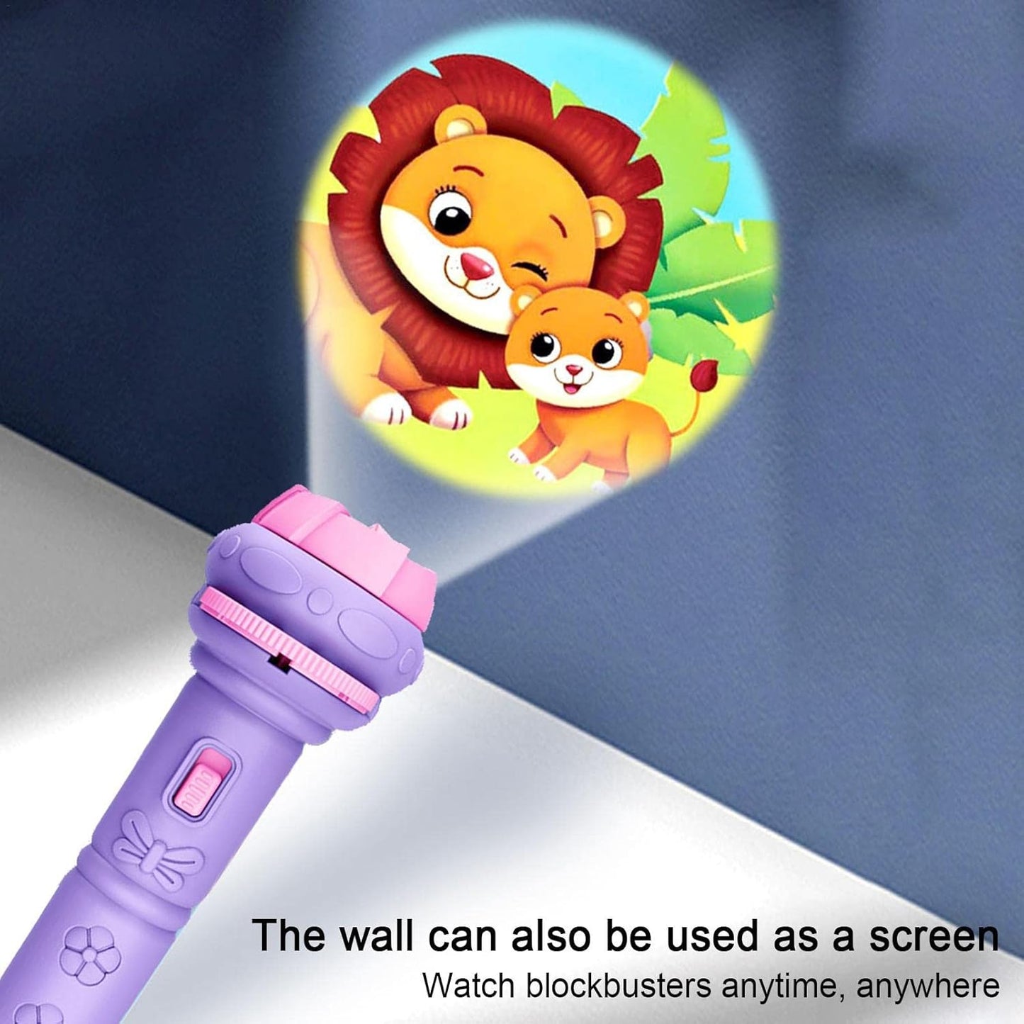 Kids Flashlights Projector, Cartoon Projection Flashlights.