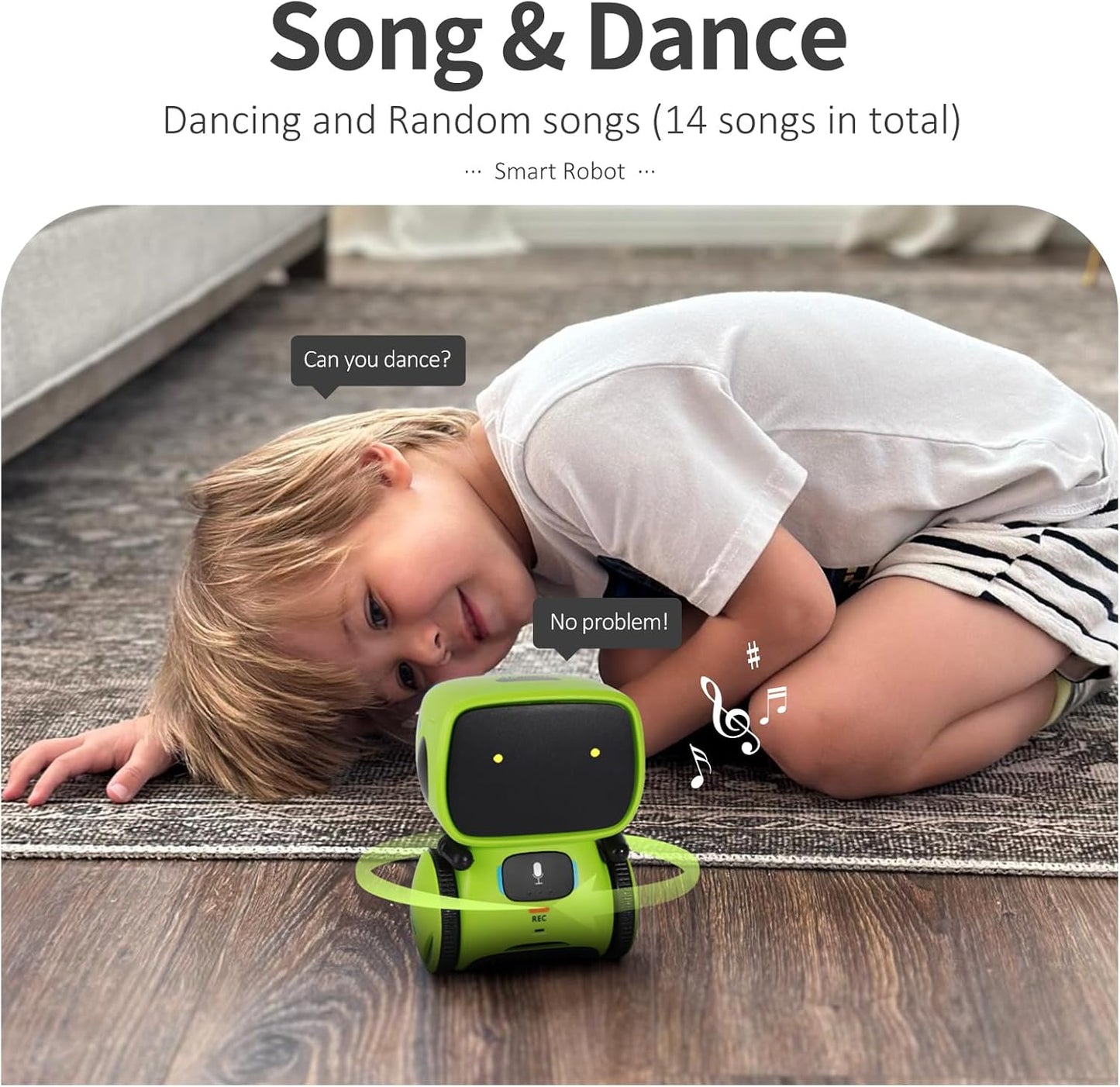 Interactive Smart Robot Toys for Kids.