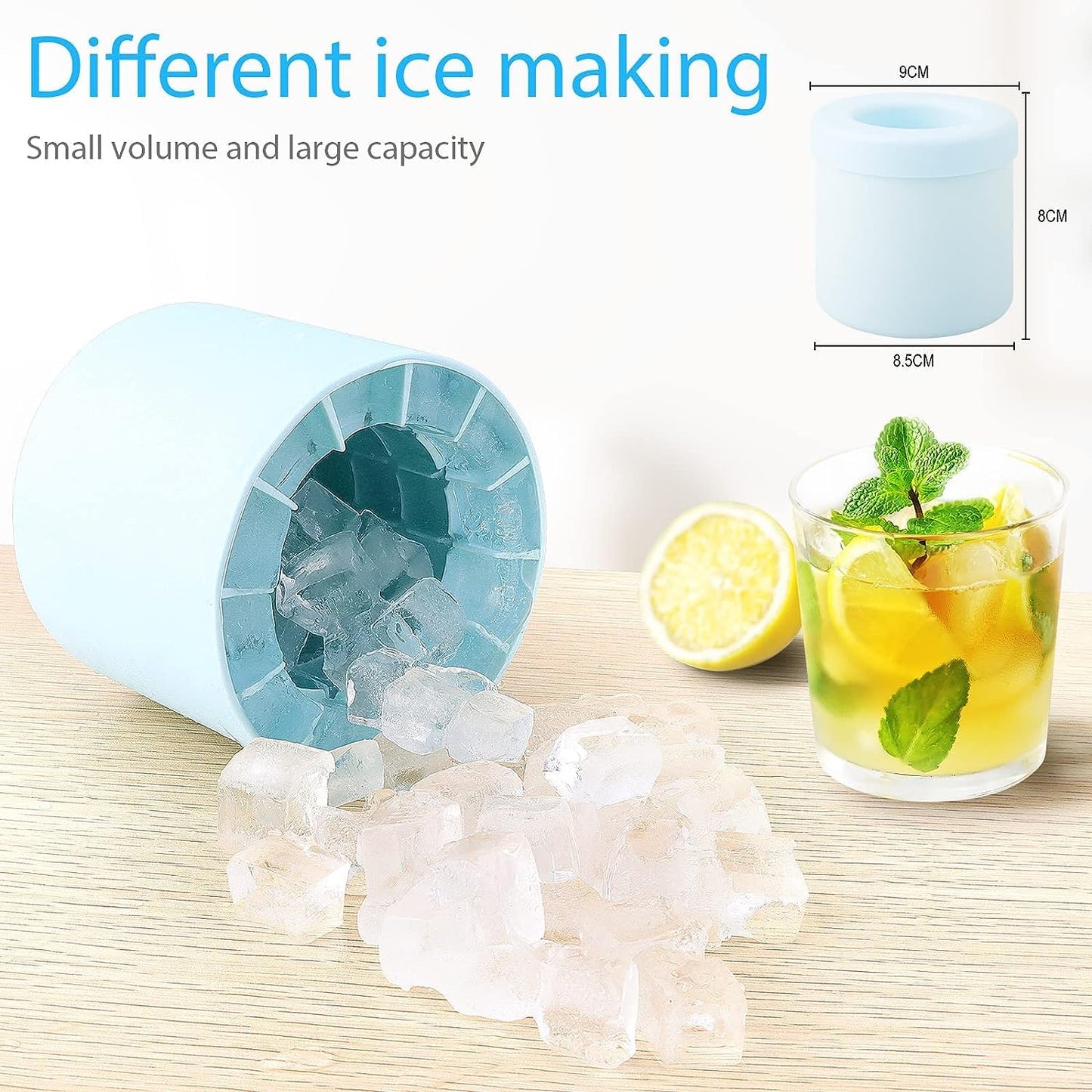 Silicone Ice Cube Molds