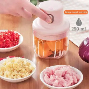 Electric Mini Garlic Chopper, Blender 250ml.