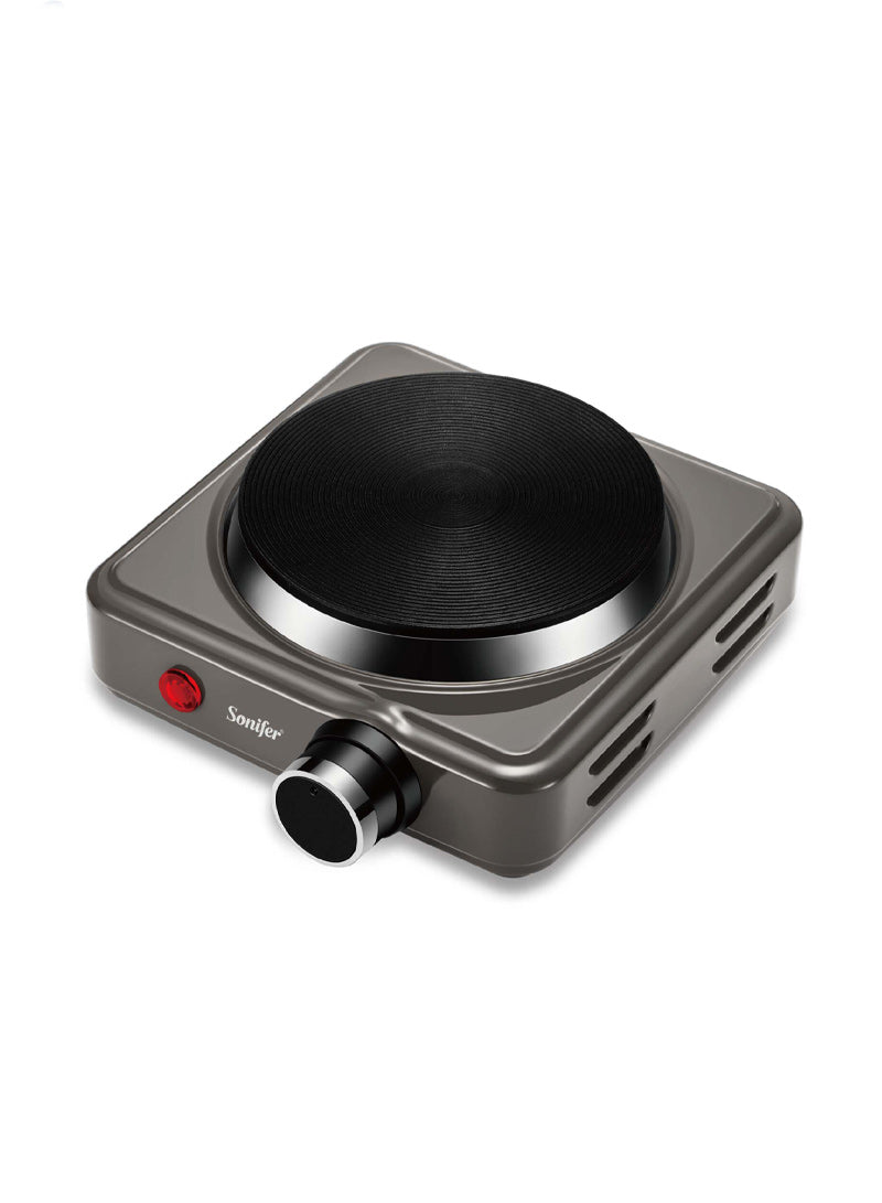 Stainless Steel & Iron Electric Stove with Thermostat Control