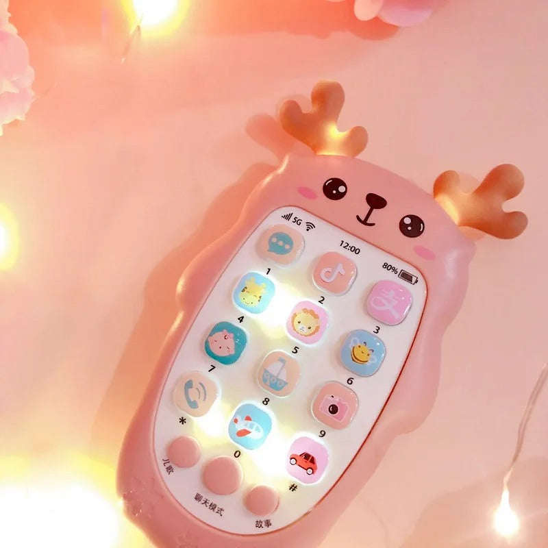 Baby Phone Toy, Bilingual Telephone ,Educational Learning Machine, Music Toys.