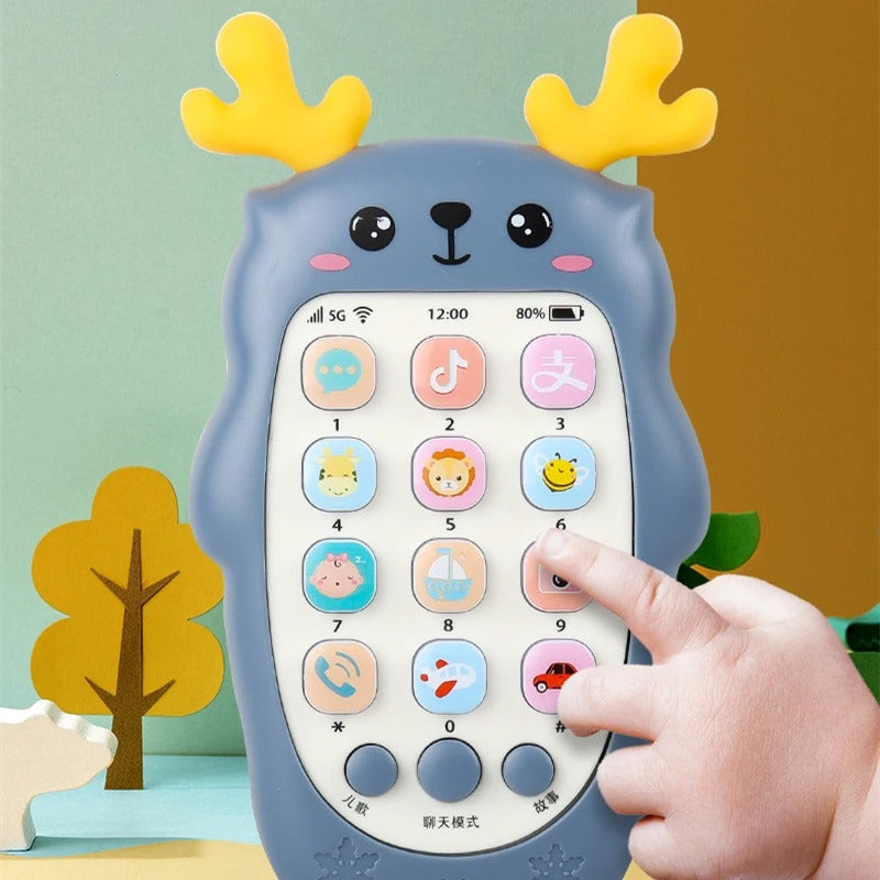 Baby Phone Toy, Bilingual Telephone ,Educational Learning Machine, Music Toys.